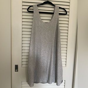 Silver Anthropologie Dress